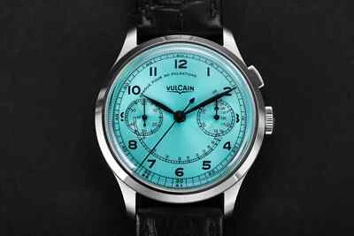 Vulcain Monopusher Heritage Cronógrafo 39mm - Cuerda Manual DISTRIBUIDOR AUTORIZADO Foto 1 de 4