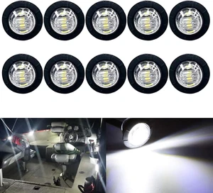 10 Pack Waterproof Marine Boat LED Lights, LED Underwater Lighting, Utility Led - Picture 1 of 12