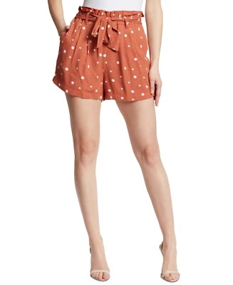 MSRP $80 Ella Moss Polka Dot Paperbag Shorts Size XL - Image 1 of 2