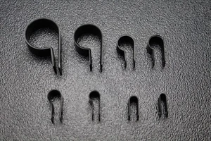 50 CADA 1/8 3/16 1/4 5/16 3/8 1/2 3/4 1 PULGADA ABRAZADERAS DE CABLE DE NYLON NEGRO 400 PIEZAS  - Imagen 1 de 12