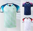 Adult Kid Outdoor Sports Badminton Tops Table Tennis Clothes Tee Shirts Men's