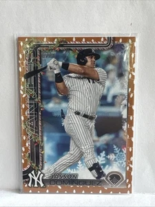 Jasson Dominguez 2025 Topps Holiday - Gold Holiday Lights - #H10 - Yankees - Bild 1 von 10