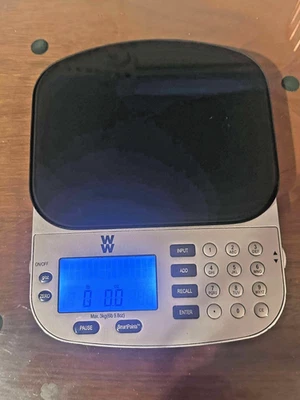 Báscula digital de alimentos WW SmartPoints - precisa, funciona muy bien, sin cubierta de batería Foto 1 de 4