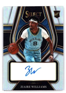 Panini Select Ziaire Williams Rookie Signatures 2021 Silver Prizm/249 automático radiocontrol - Imagen 1 de 2