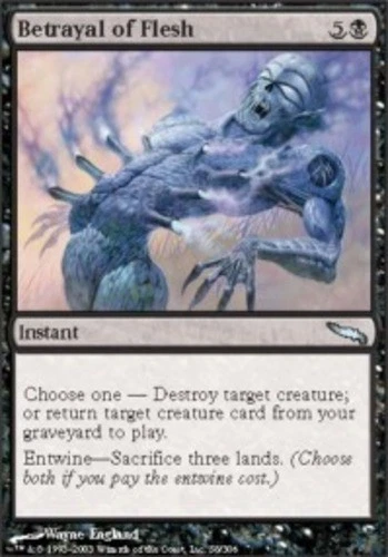 Betrayal of Flesh - Mirrodin #58/306 MTG Magic The Gathering - Image 1 of 1