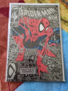 1990 Marvel Comics Spiderman Issue 1 Todd McFarlane Silver Cover Variant - Picture 1 of 4
