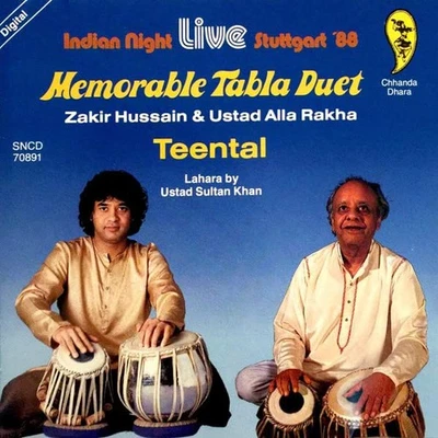 Memorable Tabla Duet [German Import] - Zakir and All Hussain CD GIVG The Cheap - Image 1 of 2