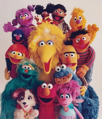 Sesame Street PBS TV Series Characters (1969) | 24X18 POSTER - Image 1 of 2