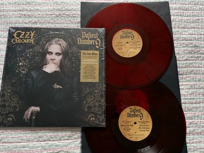 Ozzy Osbourne - Patient Number 9 (red  marbled gate fold vinyl) Black Sabbath  - Image 1 of 2
