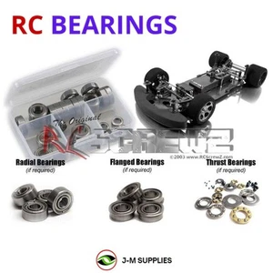 RCScrewZ Metal Shielded Bearings xra034b for XRAY X11 Link 1/12th #370001 | KIT - Picture 1 of 15