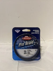 Berkley Pro Braid 20 lb Test Low-Vis grün geflochtene Angelschnur 300 Yds Dyneema  - Bild 1 von 3