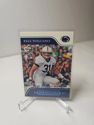 2007 Press Pass - All Americans Paul Posluszny #83 Blue Reflectors (RC) - Image 1 of 2