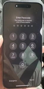 APPLE IPHONE 15 PRO - 128GB UNLOCKED SMARTPHONE MOBILE - SEE DESCRIPTION - Afbeelding 1 van 15