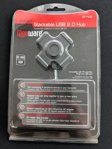 Gigaware Stackable USB 2.0 Hub - Picture 1 of 8