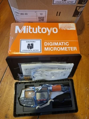 Mitutoyo 293-180-40 Digimatic Bügelmessschraube QuantuMike, 0-1”/0-25mm. ORIGINAL  - Bild 1 von 4