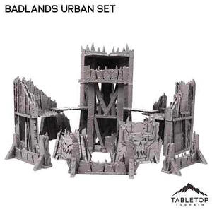Badlands Ork Urban Terrain Set - Wargaming Ork Terrain - Picture 1 of 10