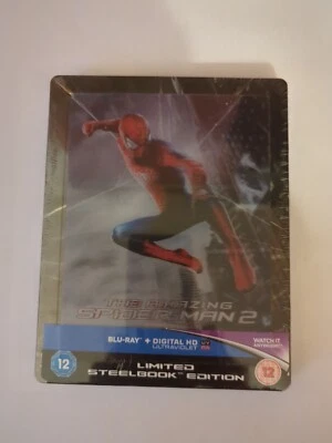 THE AMAZING SPIDER-MAN 2 BLU-RAY Lenticular Steelbook. LTD edition. New & sealed - Image 1 of 2