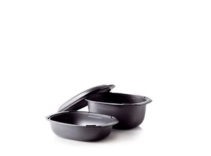 tupperware Set 3 Pz Ultra Pro Da Forno ,microonde Da 3,5 litri,2 Litri E 800 - Foto 1 di 6