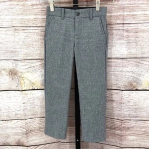 Janie And Jack Grey Wool Blend Adjustable Pants Size 5 - Picture 1 of 10
