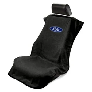 Seat Armour Universal Black Towel Front Seat Cover for Ford - Foto 1 di 2