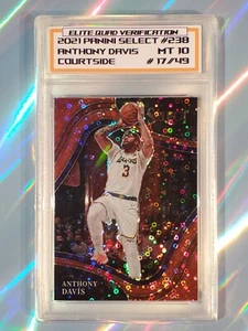 2021-22 Panini Select - Courtside Cosmic Prizm #238 Anthony Davis - Picture 1 of 2