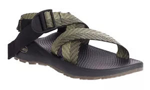 CHACO Men’s Sz 12 MEGA Z Cloud Sandal - Odds Black - JCH107223 MSRP $100 NEW - Picture 1 of 4