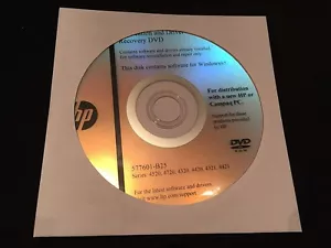 HP Probook 4520 4720 4320 4420 4321 4421 Application and Driver CD DVD Disc - Picture 1 of 1