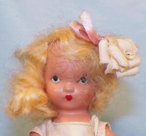 A Girl For August When Its Warm Nancy Ann Storybook Doll #194 Bisque in Box