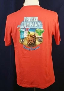Neu Tommy Bahama Small rot orange Grafik-T-Shirt für Herren M16 - Bild 1 von 9