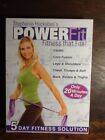 Stephanie Huckabee's Power Fit Fitness that Fits DVD 5 Disc's 