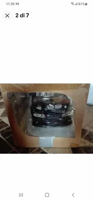 Modellino BMW E 46 M3 AC Schnitzer in Ferro scala 1: 24 Nero nella sua scatola  - Immagine 1 di 4