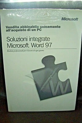 Microsoft Home Essentials '97 - 2 cd ,nuovo sigillato +certificato + manuale '95 - Immagine 1 di 4