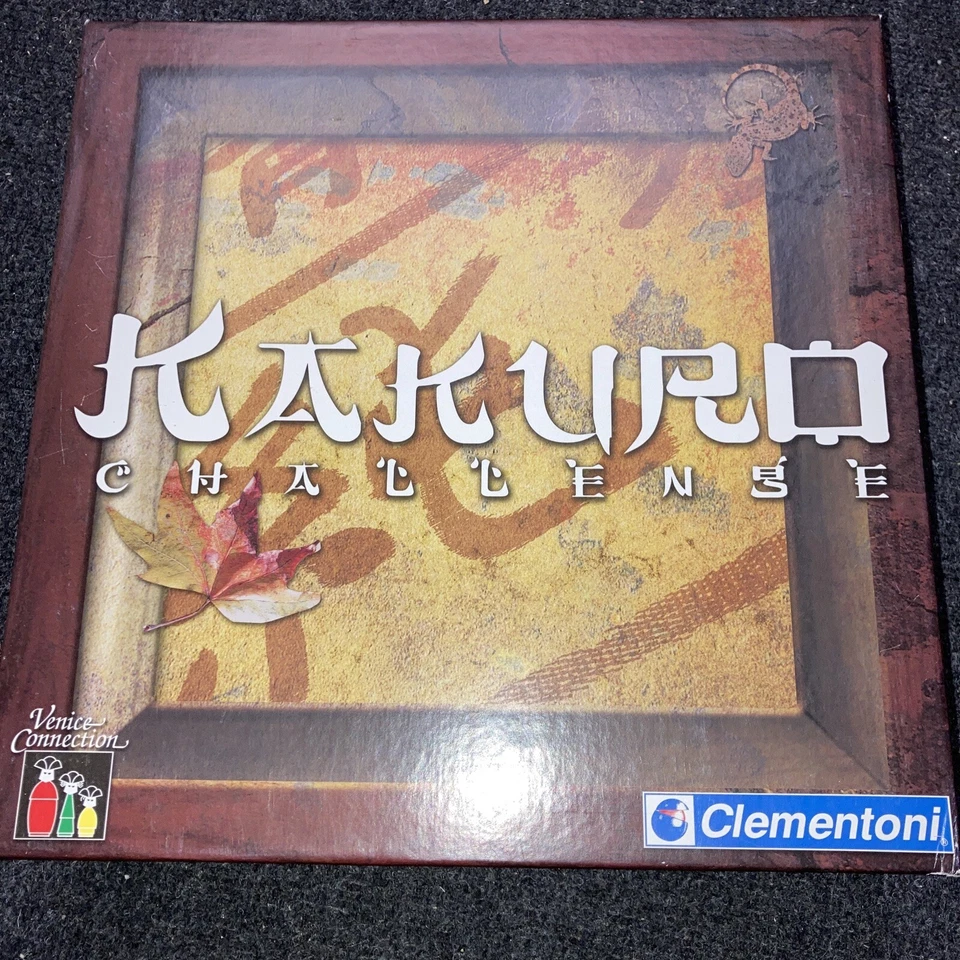 Denk Spiel Kakuro  -  Challenge Sudoku Rechnen Brettspiel Ab 7 Jahr 2-4 Sp ISGZ - Bild 1 von 4