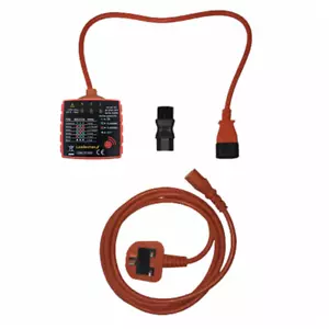 Leaderman Earth Continuity and Polarity Test Kit con cavo di estensione IEC ECP-K4 - Foto 1 di 1
