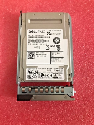 6N7KY Dell 960GB SAS 12Gbps Read Intensive TLC 2.5'' SSD 06N7KY KPM6XRUG960G - Image 1 of 3