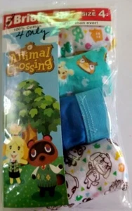 Slip intimo Nintendo *ANIMAL CROSSING* ragazzo 4 pezzi taglia 4, nuovo in confezione. - Foto 1 di 3