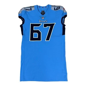 Nike Tennessee Titans 2021 Game Issued Trikot Gr. 48 Banwart #67 Football Stitch - Bild 1 von 10