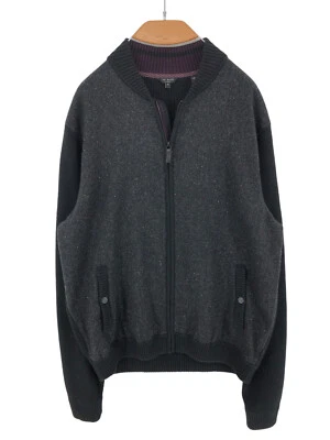 Cárdigan de lana de algodón Ted Baker para hombre talla XL - (5) Foto 1 de 4