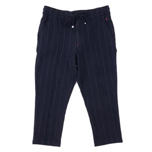Isaia Short Cropped Knit Jersey Wool Drawstring Jogger Pants 32x23 NWT - Picture 1 of 6