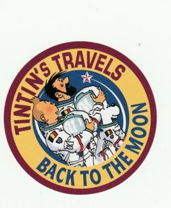 Tim und Struppi Aufkleber Back to the Moon Sehr guter Zustand - Bild 1 von 1