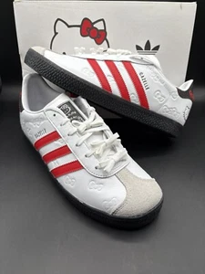 Adidas Originales Gazelle Hello Kitty 50 Aniversario GS Niños Talla 7Y IH9953 - Imagen 1 de 12
