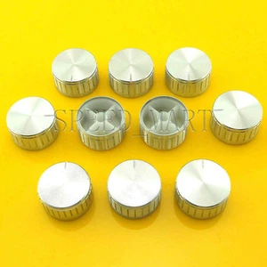10 PIEZAS Perilla de Aluminio 30*17mm Tapa Interruptor Giratorio Reproductor de CD Volumen Puntero Agujero 6mm - Imagen 1 de 3