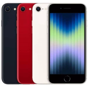 New Apple iPhone SE 3rd Gen (2022) A2595 64GB/128GB/256GB Factory Unlocked - Picture 1 of 17