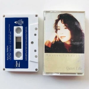 Cassette tape Mariya Takeuchi Quiet Life Moon Records AMTM-4141 1992 Showa Retro - Picture 1 of 9