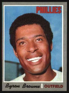 1970 Topps #388 Byron Browne EXMT/EXMT+ Phillies 602137 - Picture 1 of 2
