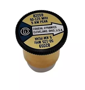 Wattmeter Element Slug 5000W 50-125 MHz Bird 43 Coaxial Dynamics 82059 (5000B) - Imagen 1 de 3