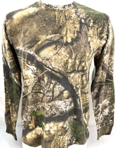 NEW Colosseum Athletics Realtree Crew Neck Camo Long Sleeve T Shirt Men's L - Picture 1 of 8