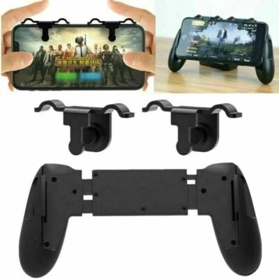 Mobile Gaming Trigger Fire Button Handle Smartphone C1 Shooter Controller PUBG - Image 1 of 4