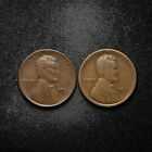 1926-D Lincoln Wheat Cent 2 Pc Lot (Bb13825)