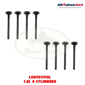 LAND ROVER CYLINDER HEAD EXHAUST VALVE SET x8 FREELANDER LGH101190L ALLMAKES4x4 - Bild 1 von 1